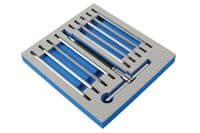 Laser 7284 12 Piece T Handle Double End Screwdriver Set