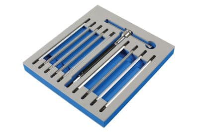 Laser 7284 12 Piece T Handle Double End Screwdriver Set