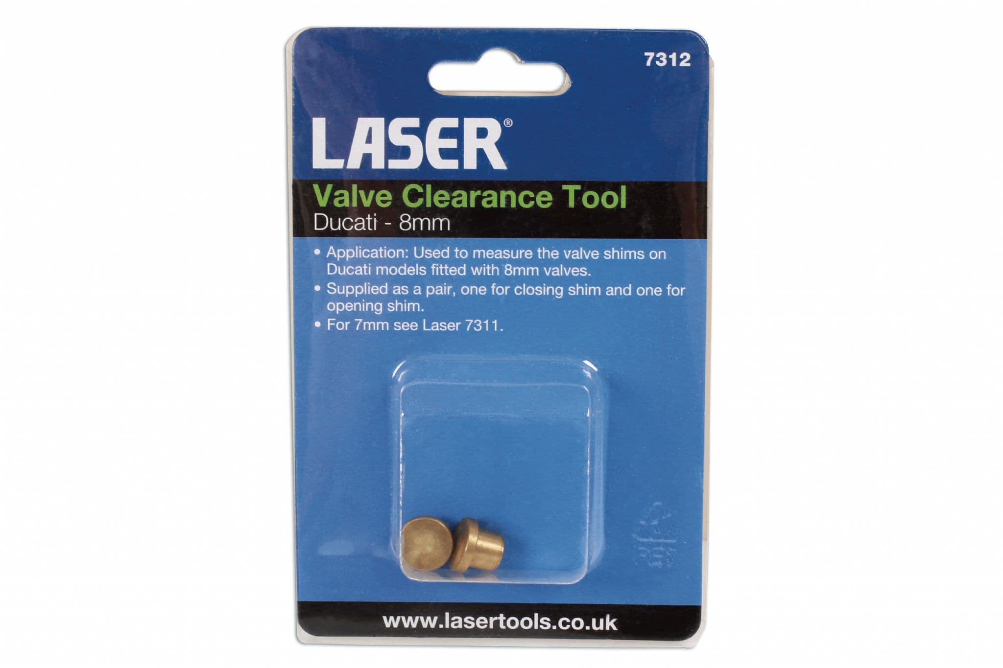 Laser 7312 Valve Clearance Tool Ducati 8mm