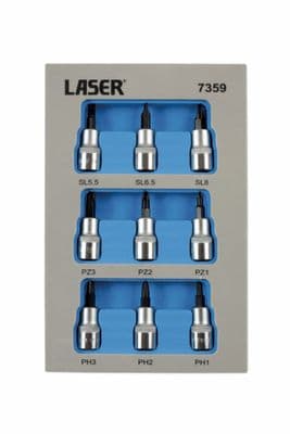 Laser 7359 9 Piece 3/8