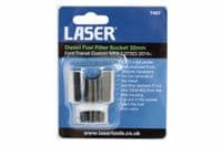 Laser 7487 Diesel Fuel Filter Socket 32mm