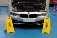 Laser 7521 2 Piece EV/Hybrid Floor Warning Signs