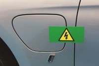 Laser 7561 High Voltage Self-Adhesive Label 150 x 75mm Pack of 12