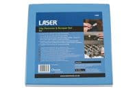 Laser 7583 Clip Remover And Tungsten Tipped Scraper Set 5pc