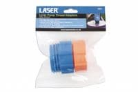 Laser 7621 Lever Pump Thread Adaptors 2pc
