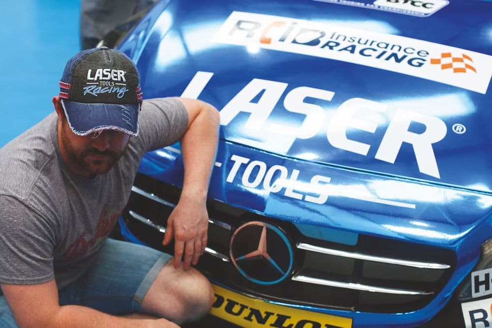 Laser 7649 Laser Tools Racing Baseball Cap