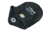 Laser 7677 Laser Tools Racing Beanie Hat With Rechargeable Front & Rear Lights