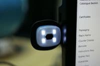 Laser 7677 Laser Tools Racing Beanie Hat With Rechargeable Front & Rear Lights