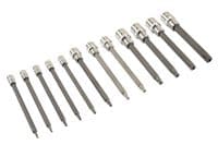 Laser 7723 12 Piece Long 135mm Tamperproof Torx Set