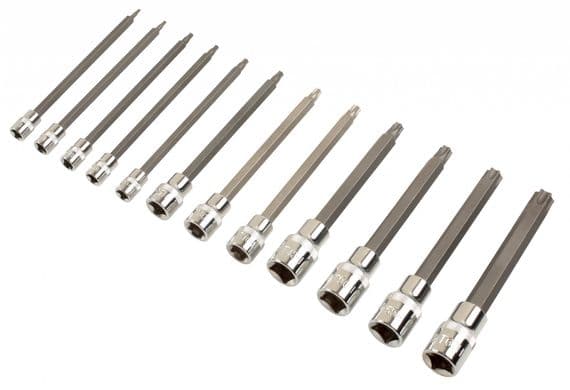 Laser 7723 12 Piece Long 135mm Tamperproof Torx Set