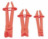 Laser 7740 3 Piece Flexible Hose Clamp Set With Angled Jaws