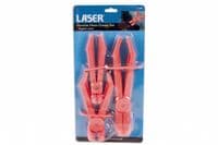 Laser 7740 3 Piece Flexible Hose Clamp Set With Angled Jaws