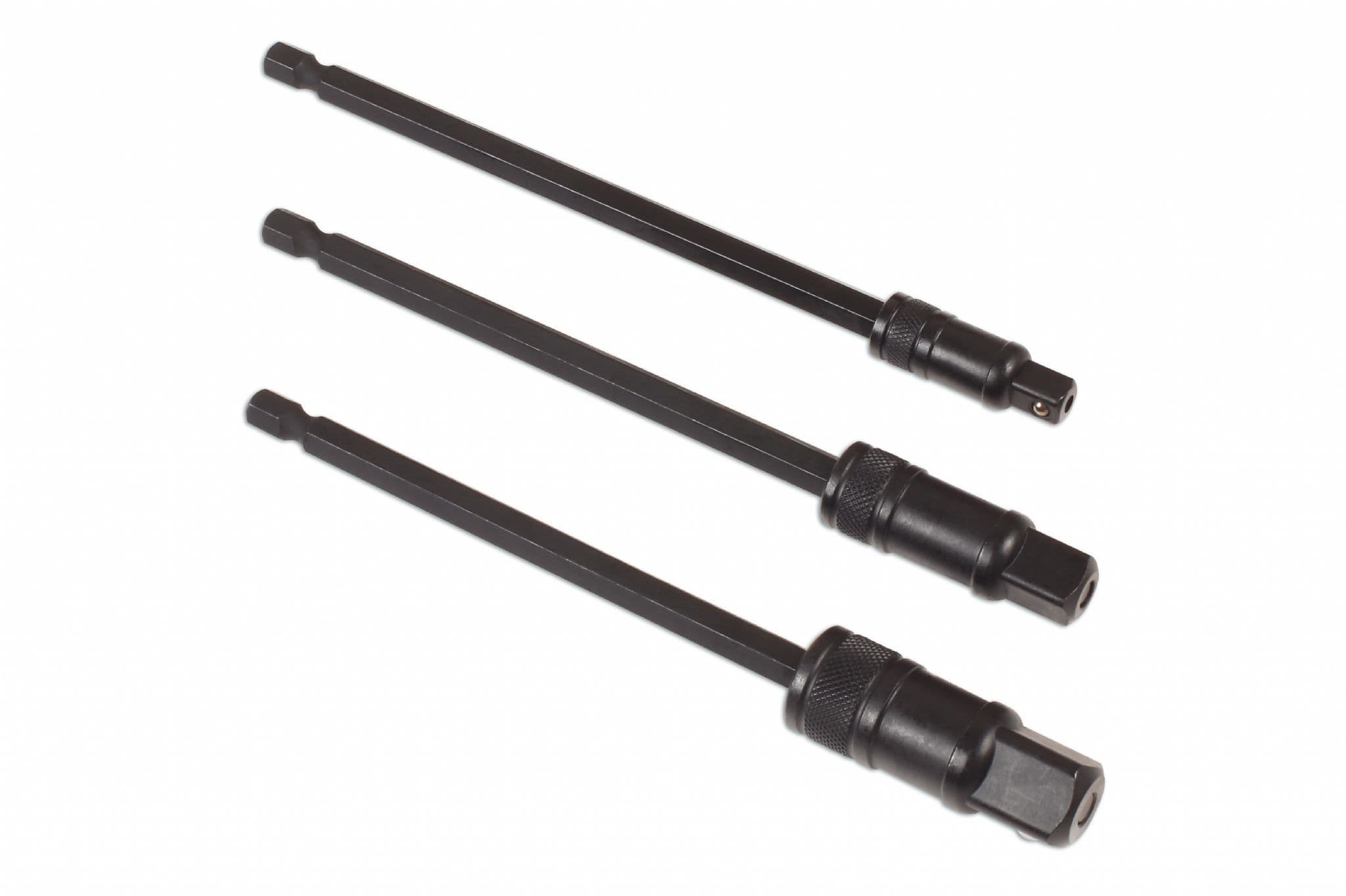 Laser 7779 Impact Quick Locking Socket Adaptor Set 3pc 150mm