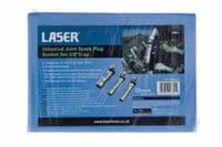 Laser 7891 Universal Joint Spark Plug Socket Set 3/8