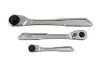 Laser 7937 3 Piece Slim Ratchet Handle Set