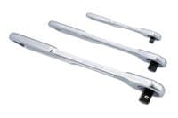 Laser 7937 3 Piece Slim Ratchet Handle Set