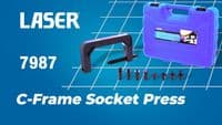 Laser 7987 C-Frame Socket Press