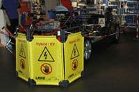 Laser 8000 Folding Safety Barrier - Hybrid/EV