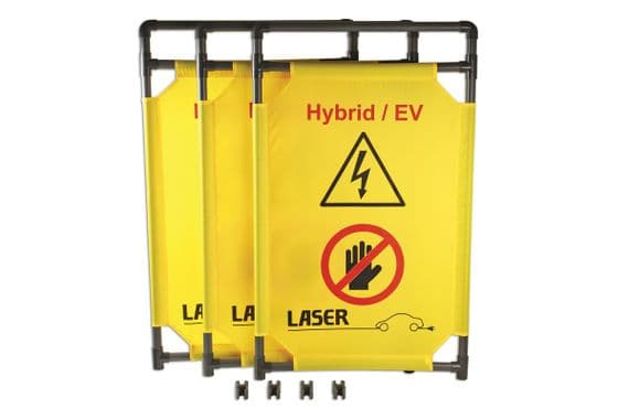 Laser 8000 Folding Safety Barrier - Hybrid/EV