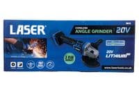 Laser 8010 Cordless Angle Grinder 20V w/o battery