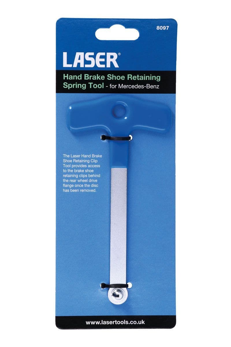Laser 8097 Hand Brakeshoe Retaining Spring Tool For Mercedes