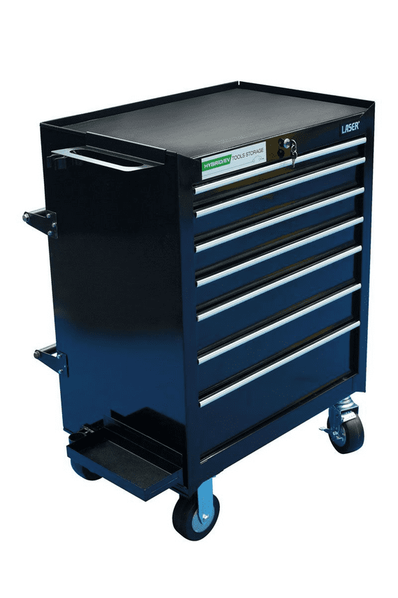 Laser 8248 Hybrid/EV Roller Cabinet 7 Drawer with Brackets