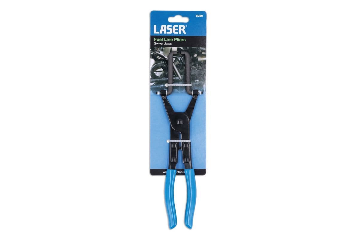 Laser 8259 Fuel Line Pliers Swivel Jaws