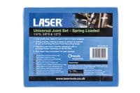 Laser 8299 Universal Joint Set Spring Loaded 3 Piece