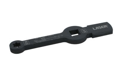 Laser 8341 Brake Caliper Wrench E18 Fits HGV