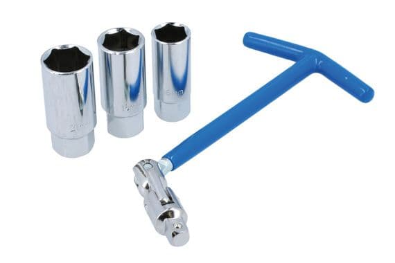 Laser 8373 T-Handle Spark Plug Socket Set 3/8