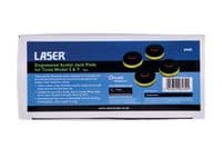 Laser 8439 Engineered Acetyl Jack Pads for Tesla Model 3 & Y 4 Piece