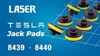 Laser 8439 Engineered Acetyl Jack Pads for Tesla Model 3 & Y 4 Piece