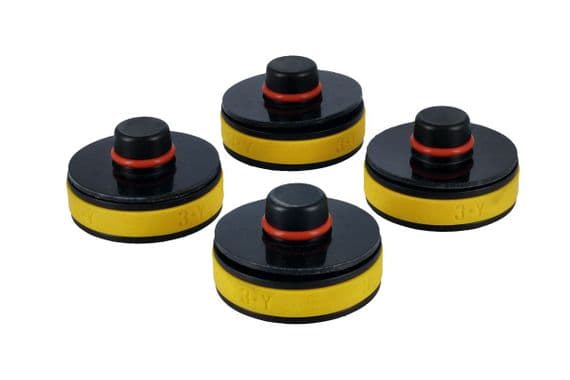 Laser 8439 Engineered Acetyl Jack Pads for Tesla Model 3 & Y 4 Piece