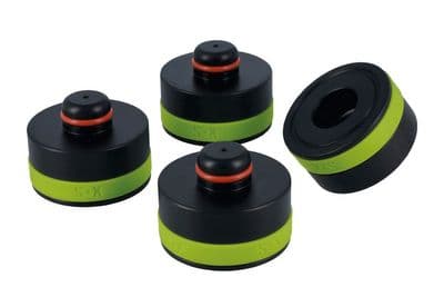 Laser 8440 Engineered Acetyl Jack Pad Set 4 Piece Fits Tesla Model S & X