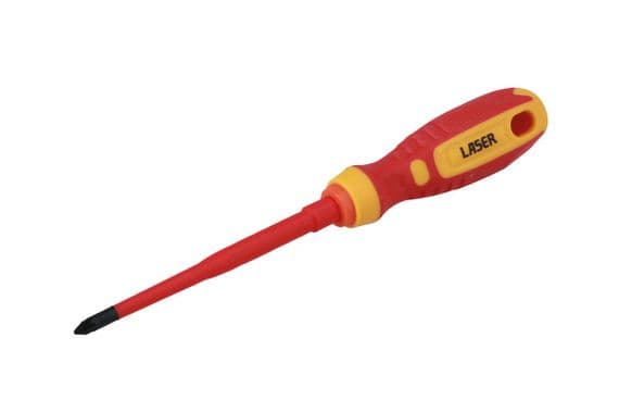 Laser 8450 VDE Insulated Screwdriver Pz1 x 100mm