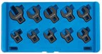 Laser Tool 4757 Crows Foot Wrench Set 10 piece