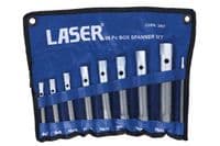Laser Tools 2457 8 Piece Metric Box Spanner Set