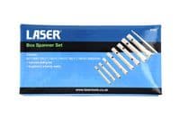 Laser Tools 2457 8 Piece Metric Box Spanner Set