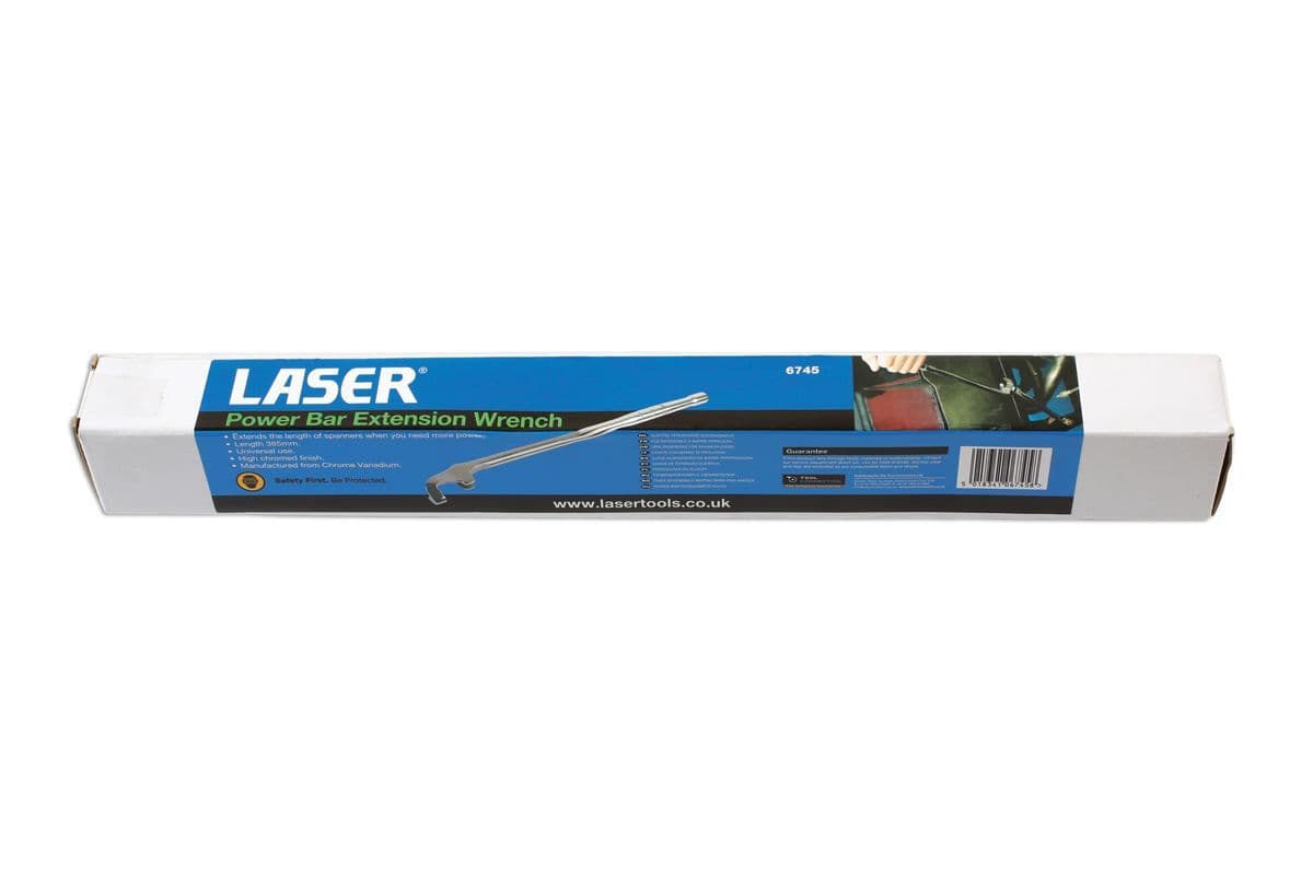 Spanner Extension Bar - 385mm Power Tool For Extra Leverage | Works With All Spanner Sizes