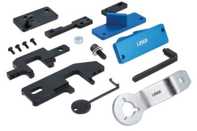 Laser Tools 8514 Engine Timing Master Kit (inc Pully Holding Tool) Fits PSA Wet Belt 1.0, 1.2 Petrol