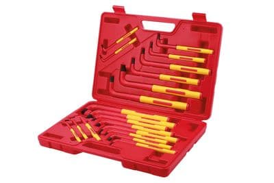 Laser Tools 8567 VDE Extra Long Hex/Star Key Wrench 19pc OS