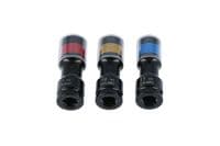 Laser Tools 8593 Alloy Wheel Socket Set 3 Piece