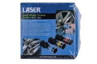 Laser Tools 8593 Alloy Wheel Socket Set 3 Piece