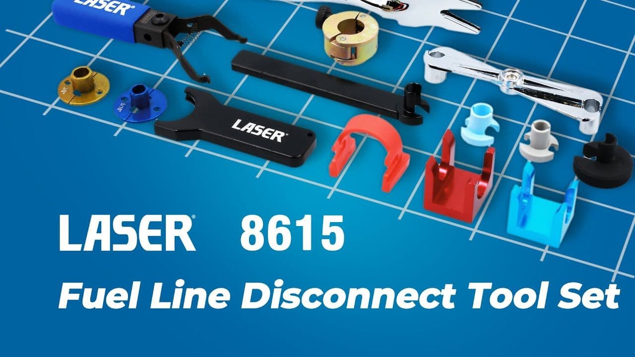 Laser Tools 8615 Fuel Line Disconnect Tool Set