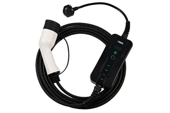 Laser Tools 8628 EV Charger 16A T2 Female-UK Plug  5m