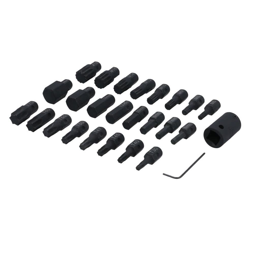 Laser Tools 8647 Interchangeable Impact Bit Set 1/2