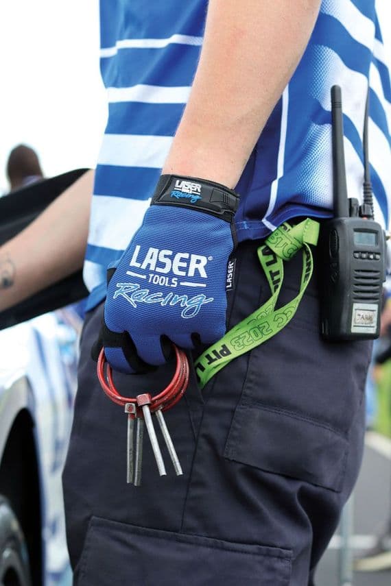 Laser Tools 8707 Laser Tools Tools Racing Mechanics Gloves - Medium
