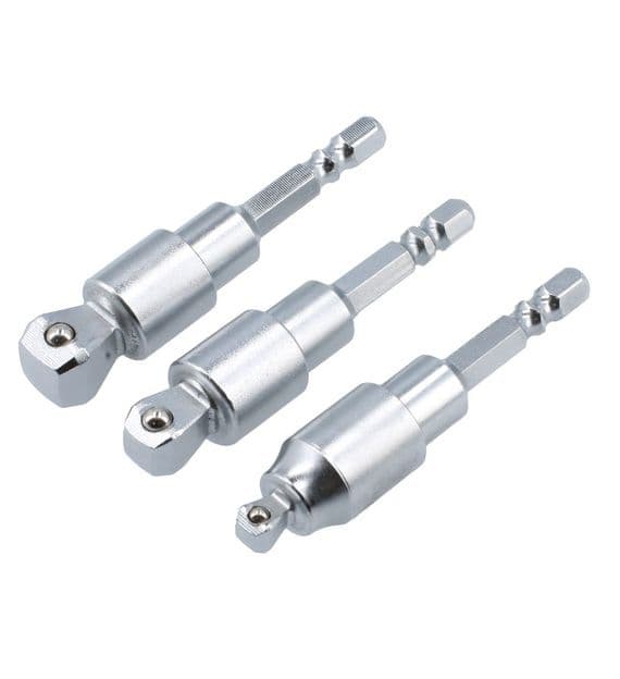 Laser Tools 8716 Off-line Ball End Socket Adaptor Set 3pc