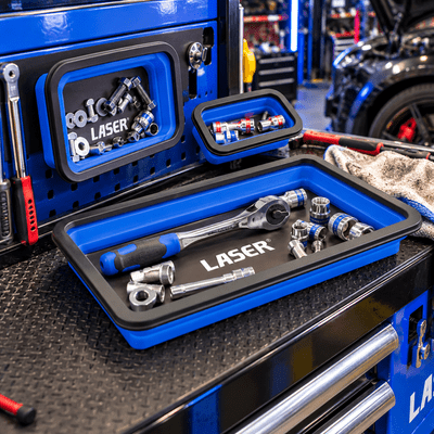 Laser Tools 8755 Magnetic Parts Tray 3 Piece Set
