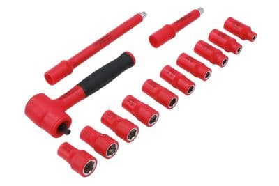 Laser Tools 8799 Insulated Socket Set 1/4